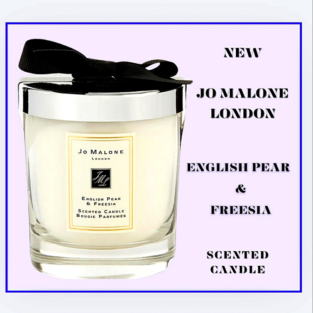 JO MALONE-LARGE CANDLE ENGLISH PEAR & FREESIA